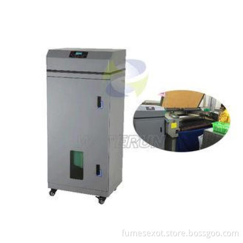 Multiple HEPA Filter Mobile Fume Eliminator for Electronics